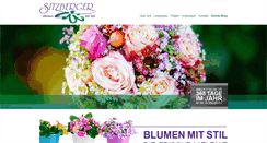 Desktop Screenshot of blumen-sitzberger.de